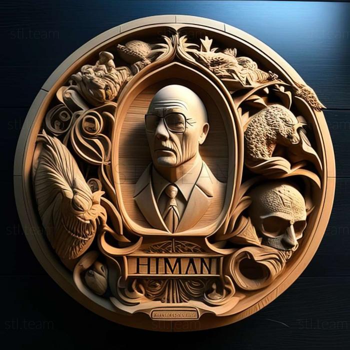 3D model Hitman Contracts game (STL)